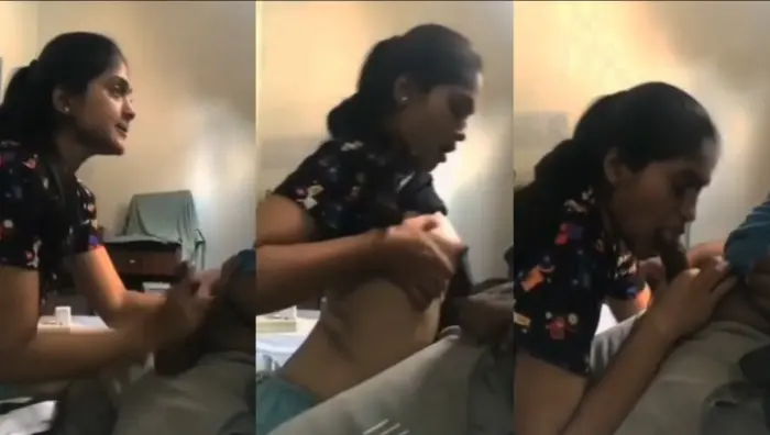 Desi College GF Blowjob and Fucking MMS Video